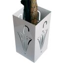 SZ Metall Schirmständer Umbrella 32661 weiß,...