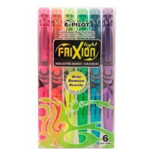 PILOT FriXion light Textmarker farbsortiert, 6 St.