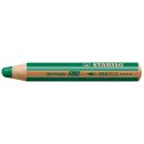 STABILO woody 3 in 1 Buntstifte farbsortiert, 6 St.