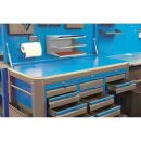 DURABLE Sortierstation grau mit 3 Fächern