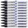 Legamaster TZ 1 Whiteboard- und Flipchart-Marker schwarz 1,5 - 3,0 mm, 10 St.