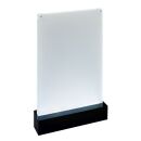 SIGEL luminous LED-Tischaufsteller DIN A4 beidseitig, 1 St.