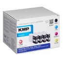 KMP E220VX  schwarz, cyan, magenta, gelb Druckerpatronen kompatibel zu EPSON T7901XL, T7902XL, T7903XL, T7904XL, 4er-Set