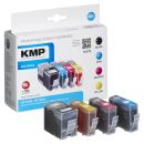 KMP H147V  schwarz, cyan, magenta, gelb Druckerpatronen...