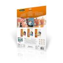Fellowes Laminierfolien Admire Easy Fold glänzend für A3 80 micron, 25 St.