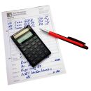 TWEN ECO 8 Taschenrechner schwarz