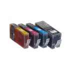dots  schwarz, cyan, magenta, gelb Druckerpatronen kompatibel zu HP 934XL/935XL (X4E14AE), 4er-Set