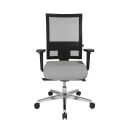 Topstar Bürostuhl Sitness 60, PS69BH W53 Stoff grau, Gestell alu