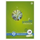 Ursus® Collegeblock Premio Lineatur 28 kariert DIN A4...