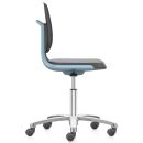 bimos Arbeitsdrehstuhl Labsit blau, schwarz Kunstleder