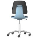 bimos Arbeitsdrehstuhl Labsit blau, schwarz Kunstleder