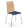Nowy Styl Schalenstühle Cafe VII buche, blau Holz, 4 St.