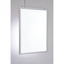 update displays LED-Leuchtrahmen Economy silber DIN A1