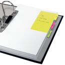 SIGEL TAB MARKER NOTES Haftnotizen farbsortiert, 42 Blatt