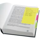 SIGEL TAB MARKER NOTES Haftnotizen farbsortiert, 42 Blatt