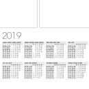 SIGEL Schreibtischunterlage MONATSPLANER 2020/2021/2022 schwarz/weiß 12 Blatt