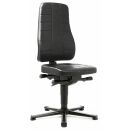 bimos Arbeitsdrehstuhl All-In-One schwarz Kunstleder
