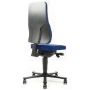 bimos Arbeitsdrehstuhl All-In-One blau Kunstleder