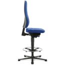 bimos Arbeitsdrehstuhl All-In-One blau Kunstleder