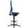 bimos Arbeitsdrehstuhl All-In-One blau Kunstleder