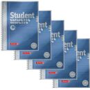 BRUNNEN Collegeblöcke Student Premium liniert DIN A4...