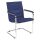 Nowy Styl Besucherstühle Rumba RUMBA CR SP06 blau Leder, 2 St.