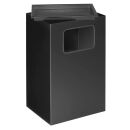 SZ Metall Standaschenbecher schwarz, 1 St.