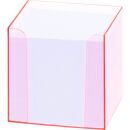 folia Zettelbox LUXBOX transparent inkl. 800 Notizzettel...