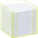 folia Zettelbox LUXBOX transparent inkl. 800 Notizzettel...