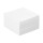 folia Zettelbox LUXBOX transparent inkl. 800 Notizzettel weiß