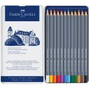 FABER-CASTELL Goldfaber Aqua Aquarellstifte farbsortiert,...
