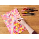 edding Pastel Pen 1500 Filzstift weiß, 1 St.