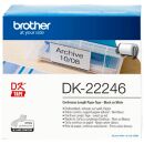 brother Endlospapierrolle für Etikettendrucker DK22246 weiß, 103,0 mm, 1 x 1 Etiketten