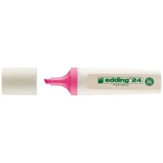 edding 24 EcoLine Textmarker rosa, 1 St.