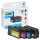 KMP H166VX schwarz, cyan, magenta, gelb Druckerpatronen kompatibel zu HP 953XL (3HZ52AE), 4er-Set
