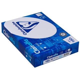 Clairefontaine Kopierpapier Clairalfa DIN A3 160 g/qm 250 Blatt