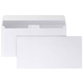 ÖKI Briefumschläge DIN lang ohne Fenster Offset weiß haftklebend 25 St.