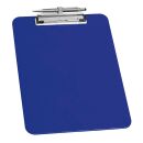 WEDO Klemmbrett 576603 DIN A4 blau Kunststoff, 1 St.
