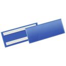 DURABLE Etikettentaschen blau A6, 50 St.