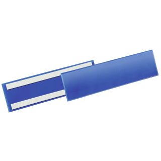 DURABLE Etikettentaschen blau 1/3 A4, 50 St.
