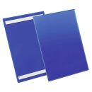 DURABLE Etikettentaschen blau A4, 50 St.