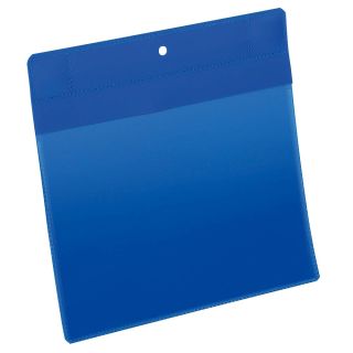 10 DURABLE Magnettaschen blau 22,3 x 21,8 cm