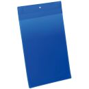 DURABLE Magnettaschen blau A4, 10 St.