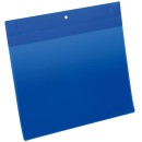 10 DURABLE Magnettaschen blau