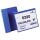 DURABLE Kennzeichnungstaschen blau A5, 50 St.