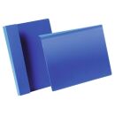 DURABLE Kennzeichnungstaschen blau A4, 50 St.