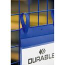 DURABLE Gitterboxtaschen blau A4, 50 St.