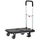 pavo Transportwagen schwarz 67,5 x 92,5 x 40,5 cm bis...