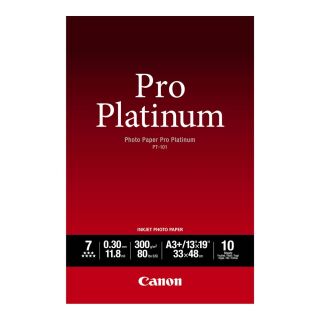 Canon Fotopapier PT-101 DIN A3+ glänzend 300 g/qm 10 Blatt