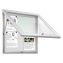 Showdown® Displays Schaukasten T silber 6x DIN A4...